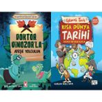 Eğlenceli Bilgi Yayınları Doktor Dinozorla Ateşe Yolculuk ve Kısa Dünya Tarihi-Dünyaya Yön Veren Olaylar (Nurlan Nazlı Kaya)