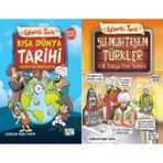 Eğlenceli Bilgi Yayınları Kısa Dünya Tarihi-Dünyaya Yön Veren Olaylar ve Şu Muhteşem Türkler - Bi Dünya Türk Tarihi (Nurlan Nazlı Kaya)
