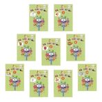 Eglenceli Boyama Kitabi Seti Yesil Seri (10 Kitap)