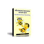 Eğlenceli Boyama Kitap Seti 2 Spiralli Kitap