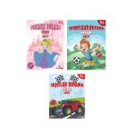 Eğlenceli Boyama Kitap Seti 4-6 Yaş (3 Kitap)
