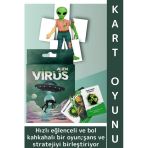 Eğlenceli Ev Parti Arkadaş Ortamı Aile Şans Komedi Strateji Beceri Geliştiren Kart Oyunu Virüs-Alien