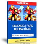 Eğlenceli Fark Bulma Kitabı (Spiralli)