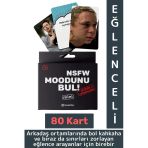 Eğlenceli Genç Yetişkin Arkadaş Yılbaşı Cesur Oyun Moodunu Bul Mini-Nsfw +18 Oyun Kartları 80 Kart