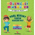 Eğlenceli Maskeler Kral Mıyım Yoksa Korsan Mı 24 Eğlenceli Maske Etkinlik Kitabı