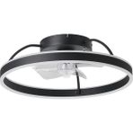 Eglo 35193 "marınella" 50 cm Çapında Çelik Tavan Vantilatörü Rgb - Siyah