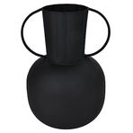 Eglo 421067 “Mıouskı” Dekoratif Siyah Metal Vazo 30cm Yüksekliğinde
