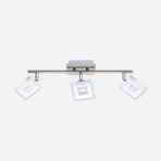 Eglo Alameda 4.5 W Ledli Led Duy Kare 4 Adet Gümüş Sıvaüstü Spot