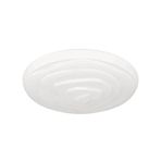 EGLO Battistona LED tavan lambası, uzaktan kumandalı, kısılabilir tavan lambası, dekorlu, plastik ve metal beyaz tavan aydınlatması, sıcak beyaz-soğuk beyaz, Ø 38 cm