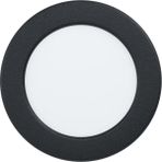 Eglo Fueva5 7 W Ledli Led Duy 1 Adet Siyah Yuvarlak Tavan Spot
