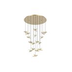 Eglo My Light My Style 390398 "Paratebueno 2" 78 Cm Çapında Çelik Pirinç Sarkıt Avize