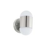 Eglo My Light My Style 75392 "Merola" Paslanmaz Çelik Dış Mekan Bahçe Aydınlatması Aplik Ip44