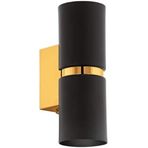 Eglo PASSA Tavan Duvar Armatürü 2X3W GU10-LED En:6cm-Yükseklik:17cm-Montaj Çıkıntısı:8,5cm- Ampul Dahil