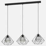Eglo Vernham Modern 3'lü E27 Duy Metal Avize