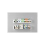 EGN WOODS 70x9 2'li Mdf Baby Room Organizer Çocuk Odası Montessori Eğitici Set Kitaplık Raf Banyo Rafı Shelf