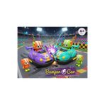EGOMONİİ 2 Kişilik Bumper car çarpışan araba uzaktan kumandalı çarpışınca karakterleri düşebilen oyuncak