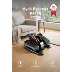 Egzersiz Aleti Kumandalı Eliptik Kondisyon Bisikleti El Ayak Egzersiz Pedalı Vep1001 Siyah