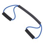Egzersiz Band, Kauçuk -Bearable Direnç Bantının Germe Fitness Için Güvenilir Bir şekilde Hareket Ettirilebilir (Mavi 25lb)