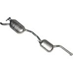 Egzoz Burada Mercedes 200 230 W124 Arka ve Orta Komple Egzoz Susturucu Egsoz 1985-1992