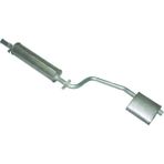 Egzoz Burada Mercedes 200 W115 Arka ve Orta Susturucu Borulu Egsoz 1968-1975