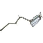 Egzoz Burada Mercedes E270 W211 2.7 Arka Borulu Egzoz Susturucu Egsoz Sol Taraf 2002-2008
