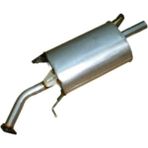 Egzoz Burada Mitsubişhi Lancer 1.6i 16V Arka Borulu Egzoz Susturucu Egsoz 2003-2008