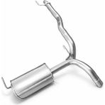 Egzoz Burada Opel Astra J Arka Egzoz Son Susturucu 1.7 Cdtı 16V - 2009-15