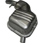 Egzoz Burada Volvo S70 Arka Egzoz Son Susturucu Baskılı Volvo S 70 Eksoz 1996 - 2000
