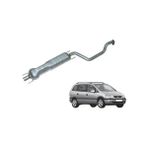 Egzozcum Opel Zafira (A) 1,6-1,8-2,0i 16V Orta Susturucu Egzoz 99-03