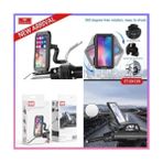 EH-139 Motosiklet Telefon Tutucu Ayna Tipi Su Geçirmez Dokunmatik Dikiz Aynası 4,7-7 Inç Bisiklet Motor - 1BW-Beyaz