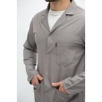 Ehil Alpaka Kumaş İş Önlüğü İş Kıyafeti Alpaka Onluk - Bordo - 3XL