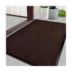 Ehil Halı Ithal Kahverengi Çamur Kazıyıcı Sıyırıcı Nem Alıcı Paspas - 90 x 120 cm
