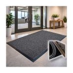 Ehil Halı Nem Alıcı Toz Kontrol Paspası Siyah Gri - 60 x 80 cm