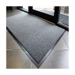 Ehil Halı Nem Alıcı Toz Kontrol Paspası Siyah Gri - 90 x 150 cm