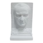 Ehobici Atatürk Büst Imzalı Biblo Figür 9x5,5cm - - - Beyaz