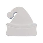 Ehobici Yılbaşı Şapkası Figür 5X5CM - - - Beyaz