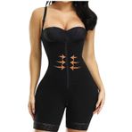 ehomiiii Body Shaper Kadın Korse Gövdesi Güçlü Şekillendirici Şekillendirici Karın Yolu, Vücut Şekillendirici Fajas Kolombiya Bacak Şekillendirme, Siyah, XL