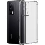 Ehr. Xiaomi Poco F5 Pro Uyumlu Darbe Önleyici Sararmaya Dayanıklı Airbag Korumalı Ultra Slim TPU Şeffaf Silikon Kılıf (Şeffaf, Xiaomi Poco F5 Pro)