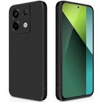 Ehr. Xiaomi Redmi Note 13 Pro 5G ile Uyumlu Lansman Kılıf, İçi Kadife Silikon, Kamera Çıkıntılı Koruyucu, Leke Tutmaz ve Darbe Emici Şık Kapak (Siyah, Xiaomi Redmi Note 13 Pro 5G)