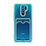 Ehr. Xiaomi Redmi Note 8 Pro Uyumlu Kamera Korumalı Kartlıklı Köşeleri Airbag Tasarımlı Darbe Önleyici Şeffaf Silikon Kılıf (Şeffaf, Xiaomi Redmi Note 8 Pro)
