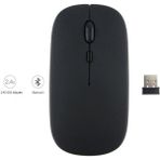EHZ Teknoloji IPad Xiaomi Samsung Huawei Uyumlu Tablet Laptop Şarj Edilebilir Sessiz Kablosuz Bluetooth Mouse - Siyah