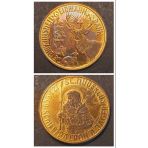 Eıdhhannsheıl Eıdhhanns Dank - 656 - 727 St. Huberlus - Schlzpalron D.jager Mag A900 Klarmuller - 11.34GR 22 Ayar A900 Altın Madalya