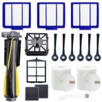 Eifrthe Shark IQ RV1001AE, Shark AV911S EZ, AV1010AE RV1000 RV1001 AV970 AV993 AV1002AE UR1000SR UR1005AE Robot Süpürge Aksesuarları Kiti, Ana Fırça, Filtreler, Yan Fırçalar, Ön Filtre için Yedek Parçalar