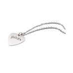 EILJSF Gitar seçtikleri kolye müzik Rock Hip Hop Rock Punk gitar Pick kolye kolye pentrum Ukulele elektrik bas gitar