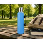 Eilo Luxe 2 Lt Çelik Termos Vakumlu Sıcak Soğuk Tutucu Outdoor Kamp Termosu - Mavi