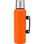 Eilo Luxe 2 Lt Çelik Termos Vakumlu Sıcak Soğuk Tutucu Outdoor Kamp Termosu - Turuncu