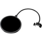 Eilo Luxe Ally Çift Katman Stüdyo Için Mikrofon Pop Filtre YOUTUBER-(5775) - AA002C-67BKB9 - Siyah