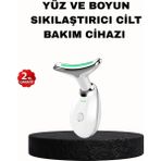 Eilo Luxe Ems Mikro Akım Yüz ve Boyun Sıkılaştırıcı Cihaz 7000 Vpm Titreşim Isı Tera - AA002C-67SKP - Çok Renkli