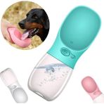 Eilo Luxe Taşınabilir Köpek Su Matarası - desenli - 1-2000 ml - Çok Renkli