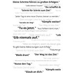 Ein Notizbuch für, Schritt für Schritt zum Erfolg zu gelanden.: Notizbuch / Tagebuch